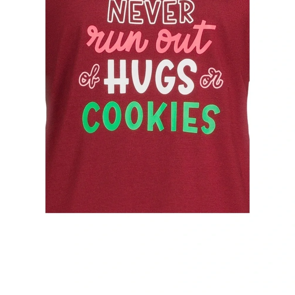 Holiday Time Women’s Christmas “Grandma’s Hugs” graphic shirt; S M L XL XXL - Picture 2 of 2